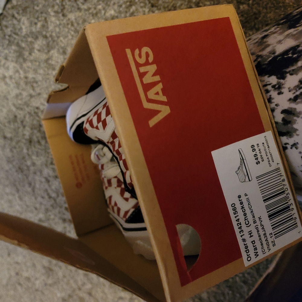 Kids vans size 12c